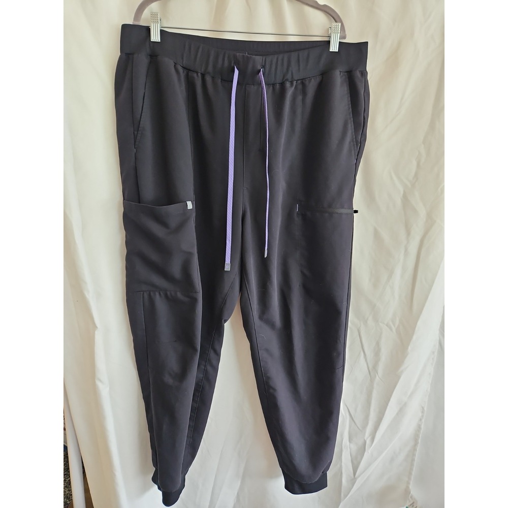 Fabletics 2X Joggers Black With Pockets - Picture 1 of 5